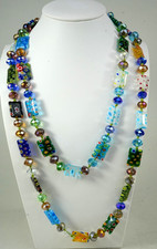 SEHR LANGE MURANO GLAS