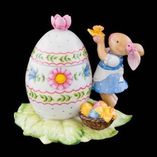 Osterei Dose Hase schmückt -