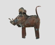 Skulptur Warzenschwein aus