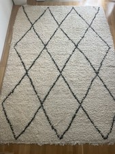 Beni Ourain Berber Teppich 170x230cm Schurwolle