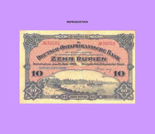 Deutsch ostafrikanische - ,