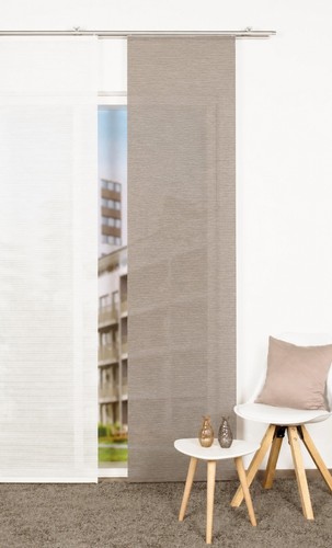 Flächenvorhang beige