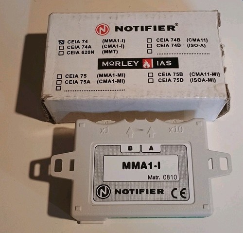 Notifier ceia mma1 analog - ceia,