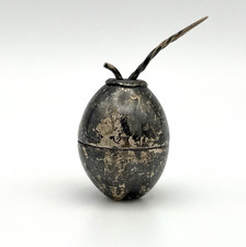 Antike Pillendose Silber 925 Tabatière Schmuckschatulle Vintage Dose RAR #3521