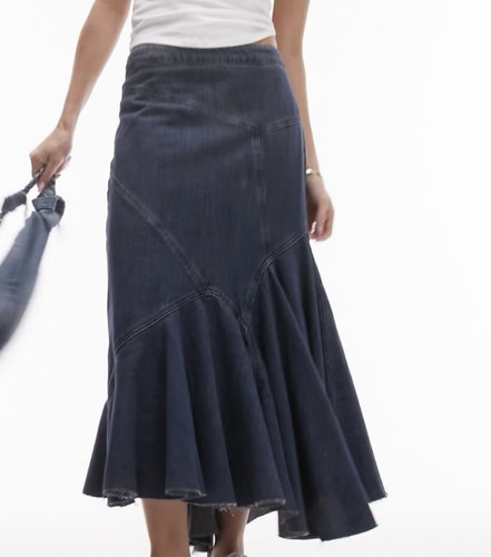 Topshop jeansrock in - topshop,