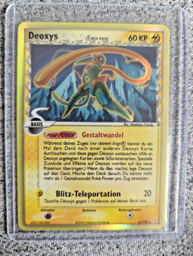 Pokemon tcg deoxys 110 delta - 6/110,