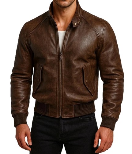 Herren echt lammleder leder - herren,