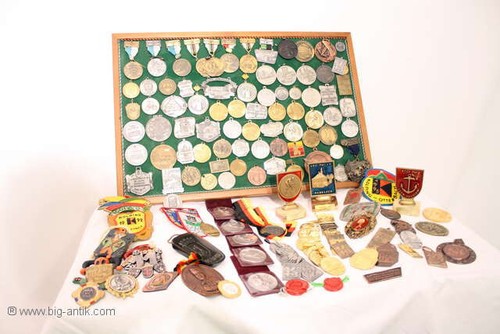 Sehr große sammlung medalien - große,