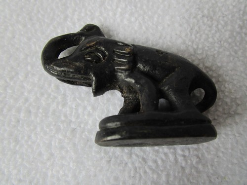 Alter messing elefant - messing,