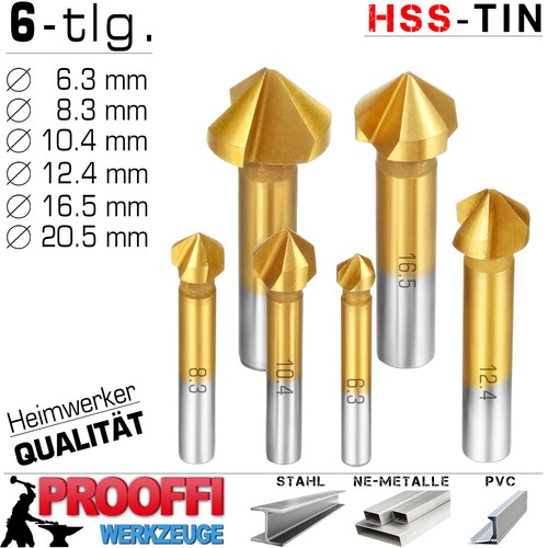 Tlg hss titan kegelsenker - titan,