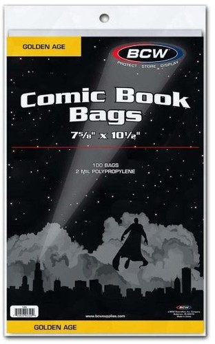 Bcw golden comic book - book, bags
