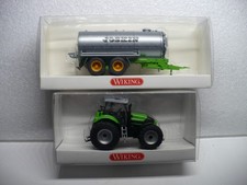 Wiking Deutz Agroton X 720 mit Joskin Vakuumfasswagen 1:87
