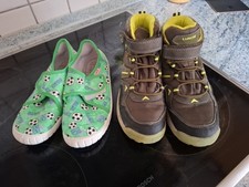 Schuhe Set Gr 31+ 32 Hausschuhe  Superfit + Lurchi  Stiefel