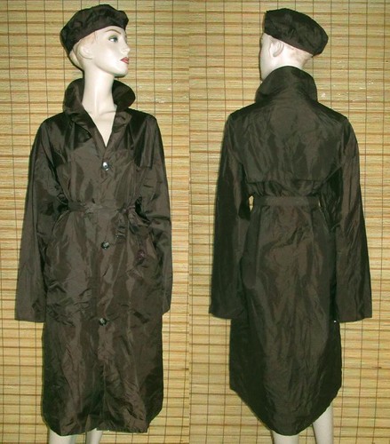 Brauner regenmantel raincoat - brauner,