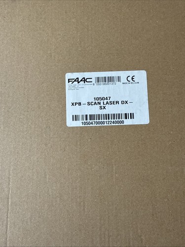 Faac xpb scan laser sx - scan, -sx