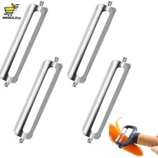 4 Stück Sparschäler Tupper,Turbo Schäler,Ersatzklingen Für Spargelschäler Tupper