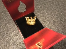 ?DRACHENFELS ?SCHNEEWITTCHEN? KRONENRING?Gr.W58?GOLDPLATTIERT ?NEU MIT ?