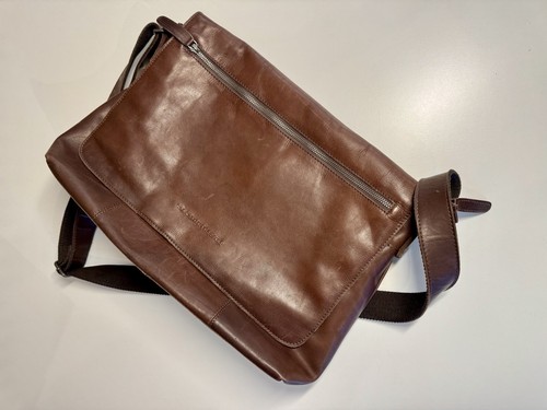 Leder aktentasche - leder,