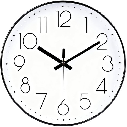 Funk wanduhr 30cm lautlos - 30cm,