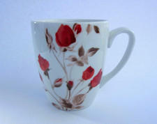 PORZELLAN-KAFFEE-TASSE - ROTE