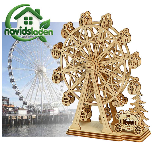 Holzpuzzle modell - 3d,