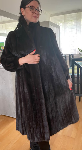 Nerzmantel pelzmantel - nerzmantel,