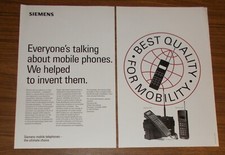 Seltene Werbung SIEMENS P1