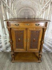 ANTIKES VERTIKO UM 1880 ÜBERGANG GRÜNDERZEIT / JUGENDSTIL NUSSBAUM