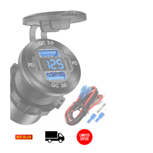 Anschluss usb steckdose 12v - 4,