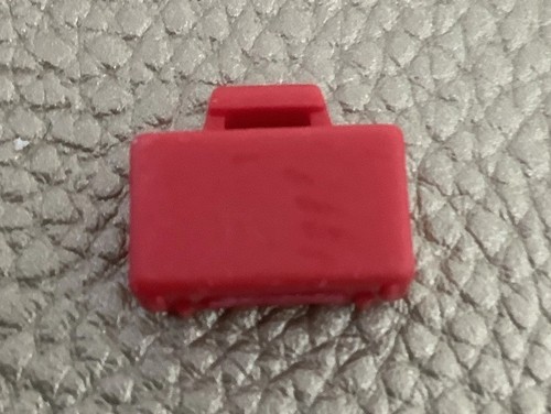 Lego figuren koffer - lego, rot