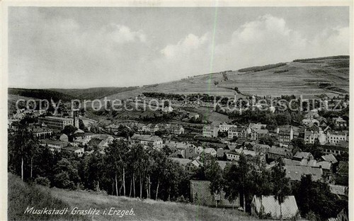 Graslitz kraslice panorama - cz,