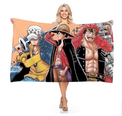 One piece luffy anime badetuch - luffy,