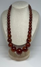 Vintage Bernstein Butterscotch Kette Unikat 70g Amber necklace unique