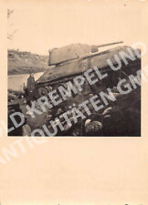 Originalfoto WK2 Nr. 08 v. 12 - Irgendwo in Rußland - Deutscher Panzer Tank 01