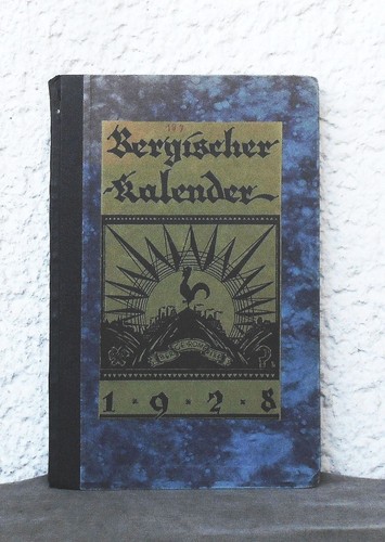Bergischer kalender 1928 - bergischer,