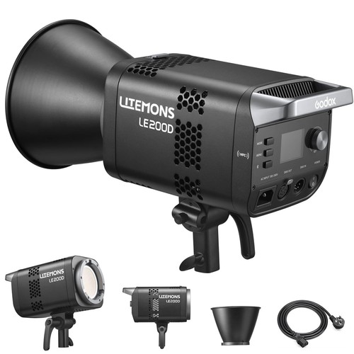 Black godox le200d - black,