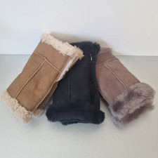 Lammfell fingerlose Handschuhe, Stulpen,Handschuh ohne Finger,warme Finger Trend