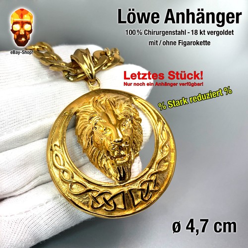 Löwe anhänger kt - 18,