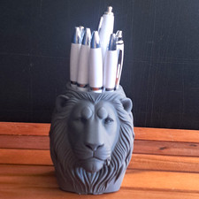 Stifthalter Löwe 3 D Print in