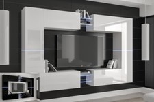 Moderne Wohnwand Schrankwand