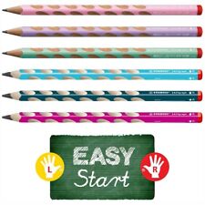STABILO Bleistift EASYgraph HB rechts links petrol pastell grün rosa lila -dick-