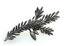 Brosche echt Silber 925