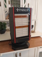 PARKER - VERKAUFSVITRINE / VITRINE / AUFSTELLER - beleuchtet