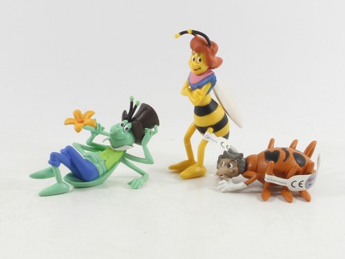 Biene maja 3 x figuren - maja,