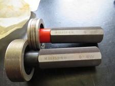 2 x Gewinde Lehrdorn M 65 x 1,5 - 6H Feingewinde Gewindelehrdorn LMW #LD8-3#