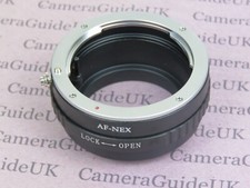 Objektiv Adapter Ring AF-NEX