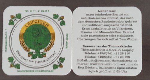 Brauerei der thomaskirche - brauerei,