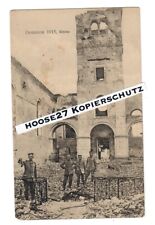 Foto WW1 zerstörte Kirche Domèvre-sur-Vezouze Westfront 1915 AK 1.WK original