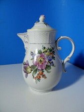 Schöne antike Porzellan Kanne