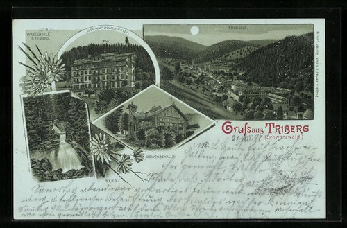 Lithographie triberg - lithographie,